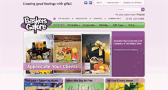 Desktop Screenshot of basketsgaloregifts.com
